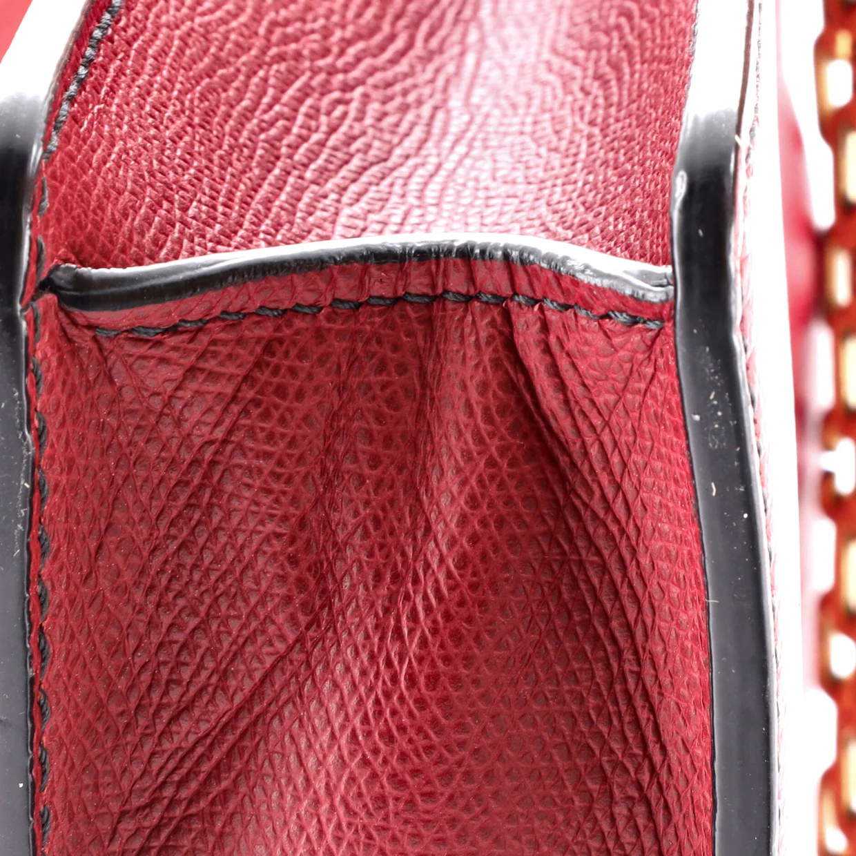 J'Adior Flap Bag Leather Medium - Deep Luxury