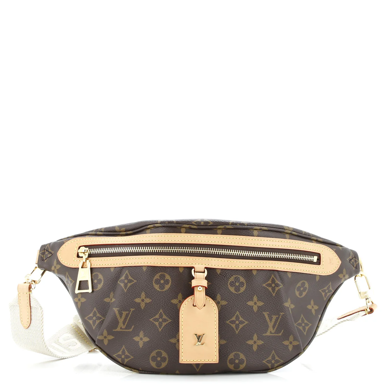 High Rise Bum Bag Monogram Canvas - Deep Luxury