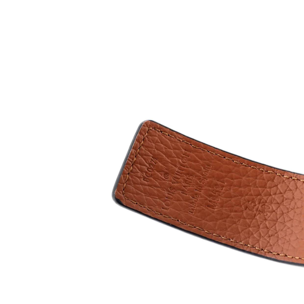 LV Initiales Reversible Belt Leather Medium 75 - Deep Luxury