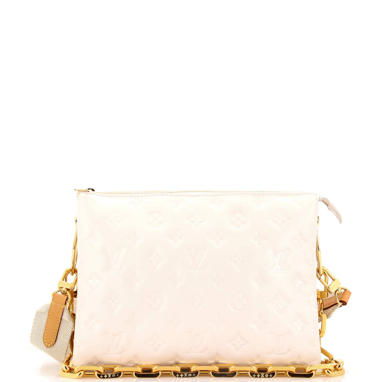 Coussin Bag Monogram Embossed Lambskin PM - Deep Luxury