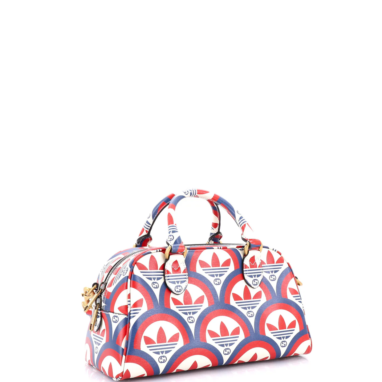 x adidas Duffle Bag Printed Leather Mini - Deep Luxury