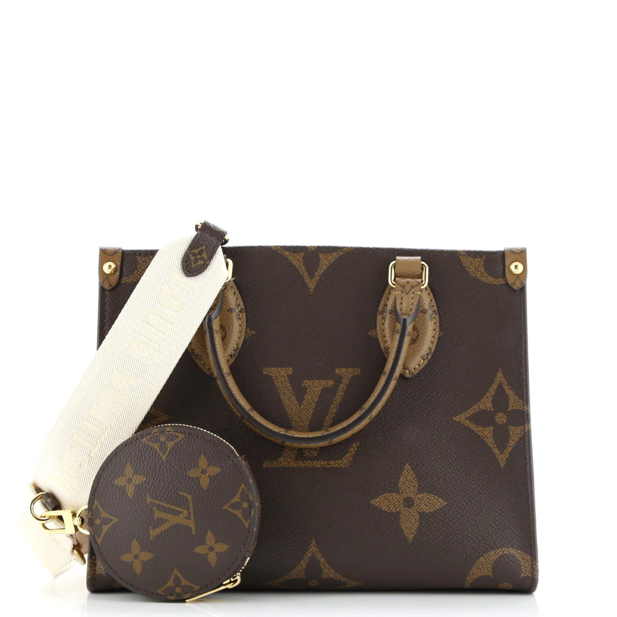 OnTheGo Tote Reverse Monogram Giant PM - Deep Luxury
