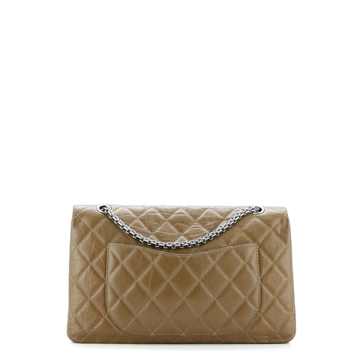 Reissue 2.55 Flap Bag Quilted Aged Calfskin 227 - Deep Luxury