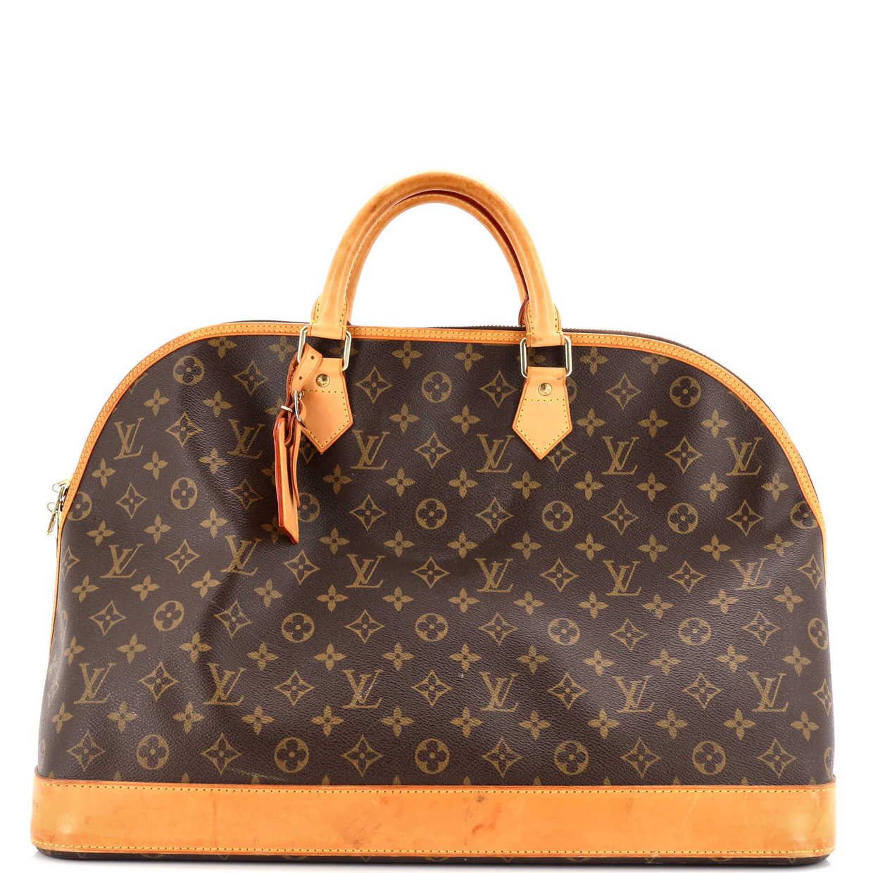 Alma Voyage Handbag Monogram Canvas MM - Deep Luxury