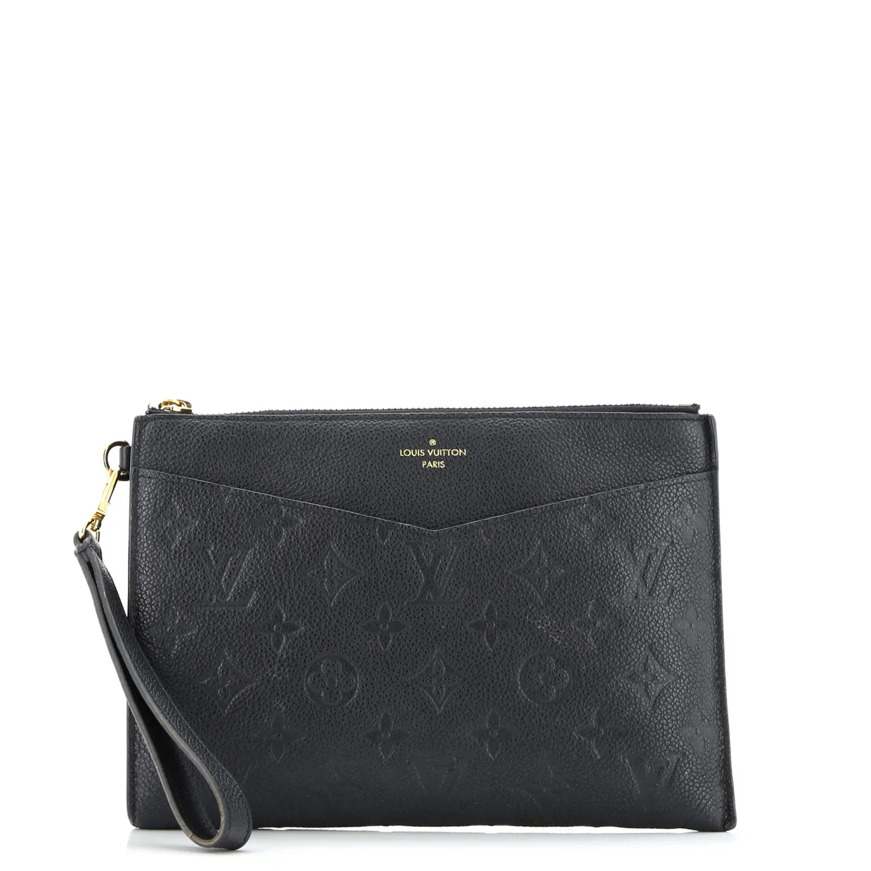 Pochette Melanie Monogram Empreinte Leather MM - Deep Luxury
