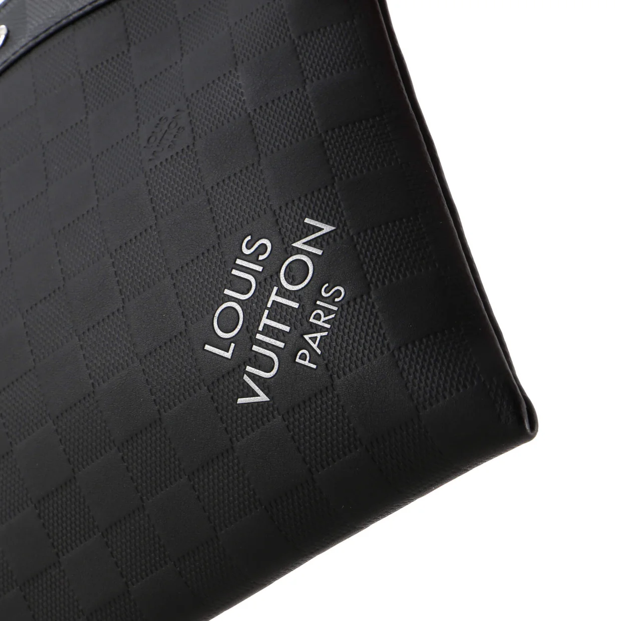 Pochette To Go Damier Infini Leather - Deep Luxury