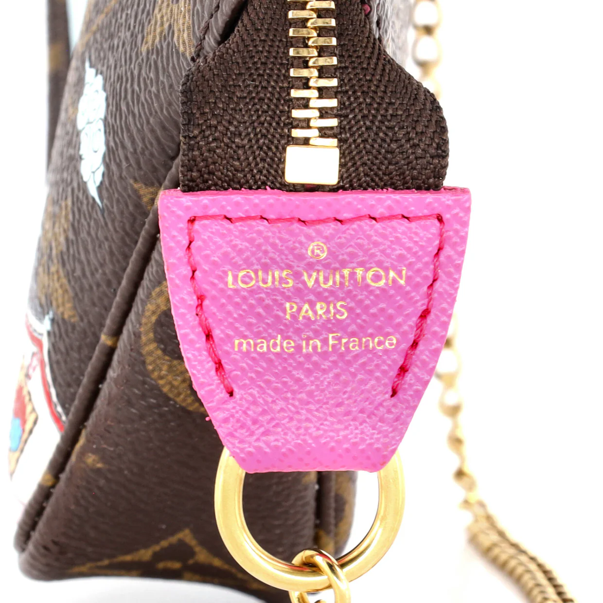 Pochette Accessoires Limited Edition Vivienne Xmas Monogram Canvas Mini - Deep Luxury