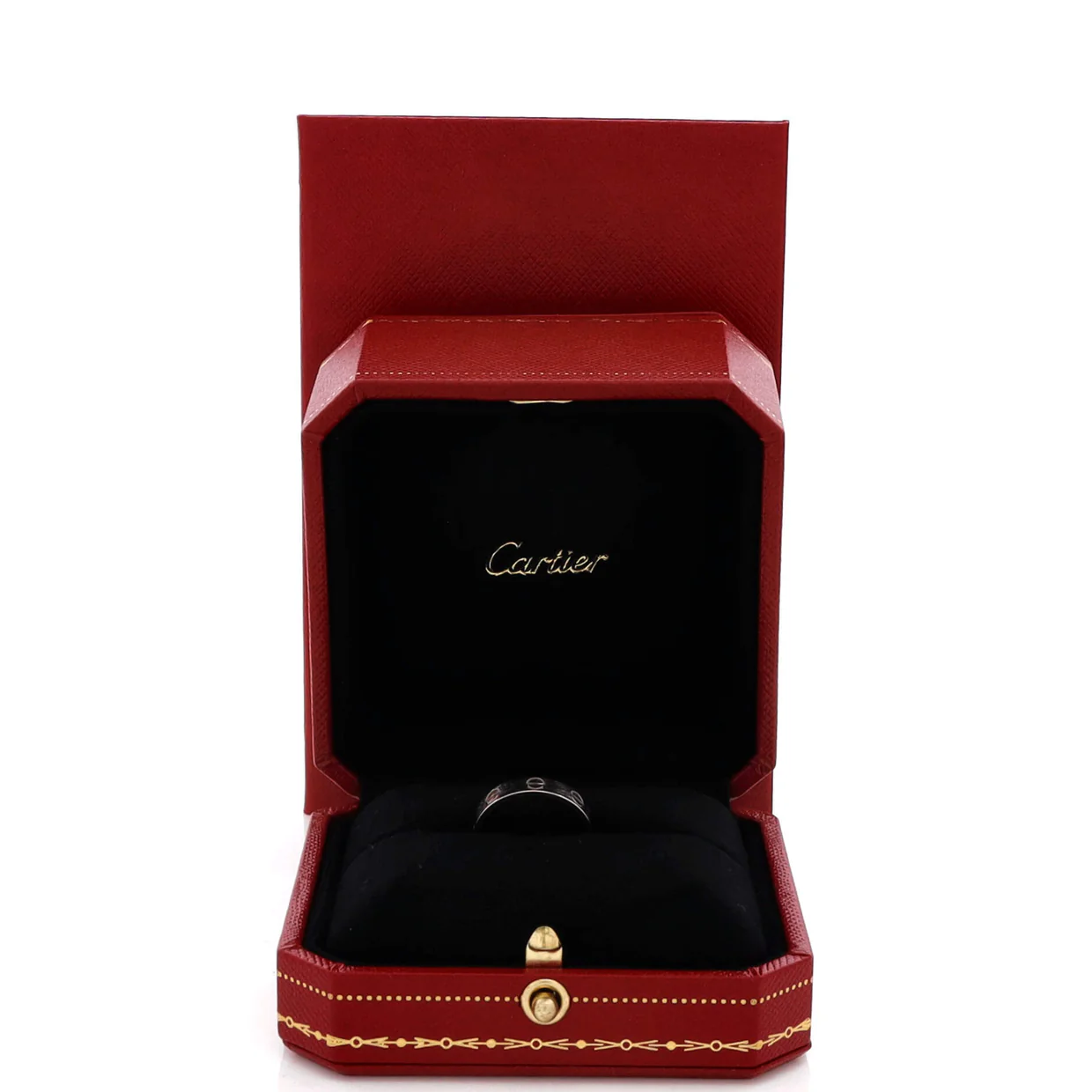 Love Wedding Band Ring 18K White Gold - Deep Luxury