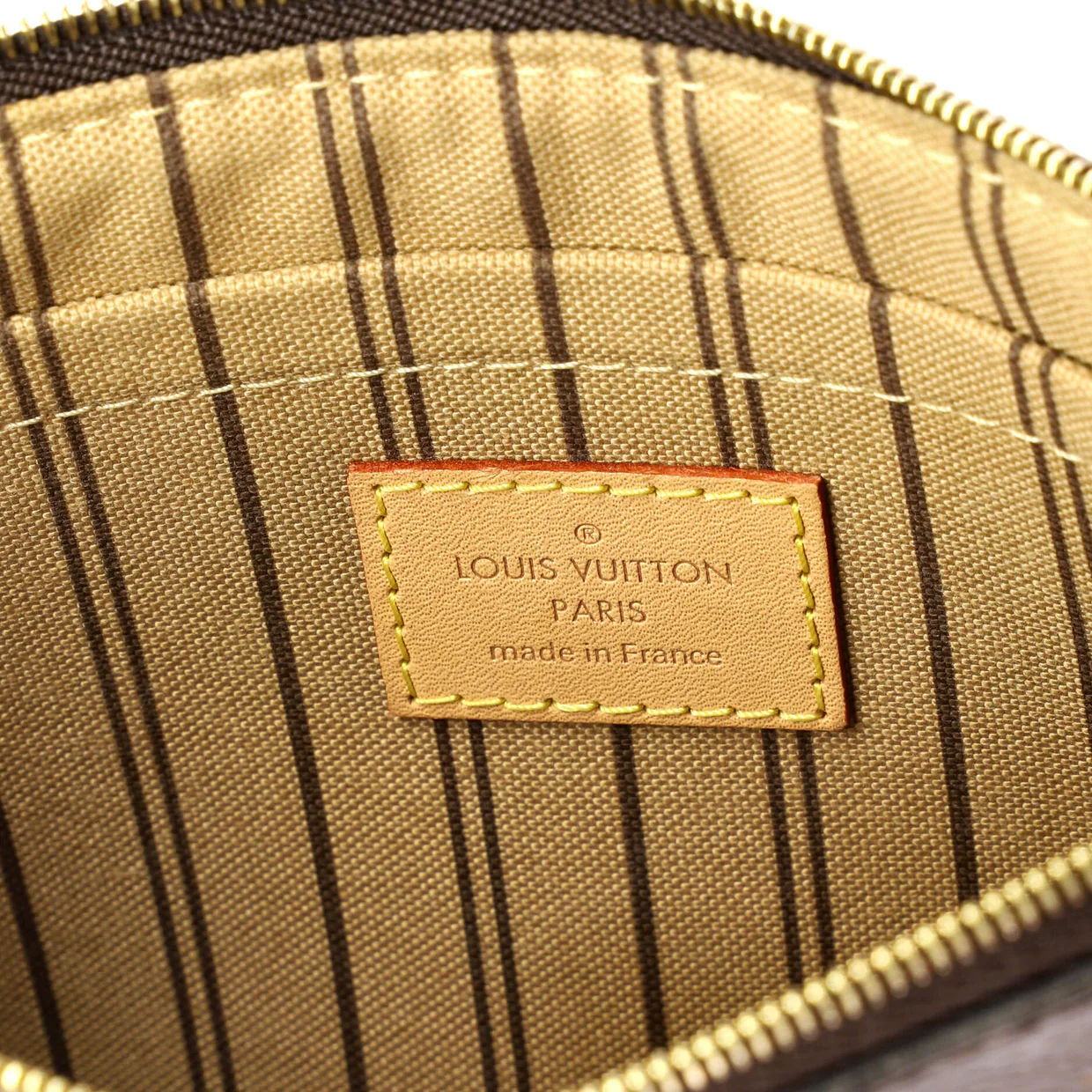 Neverfull Pochette Monogram Canvas Large - Deep Luxury