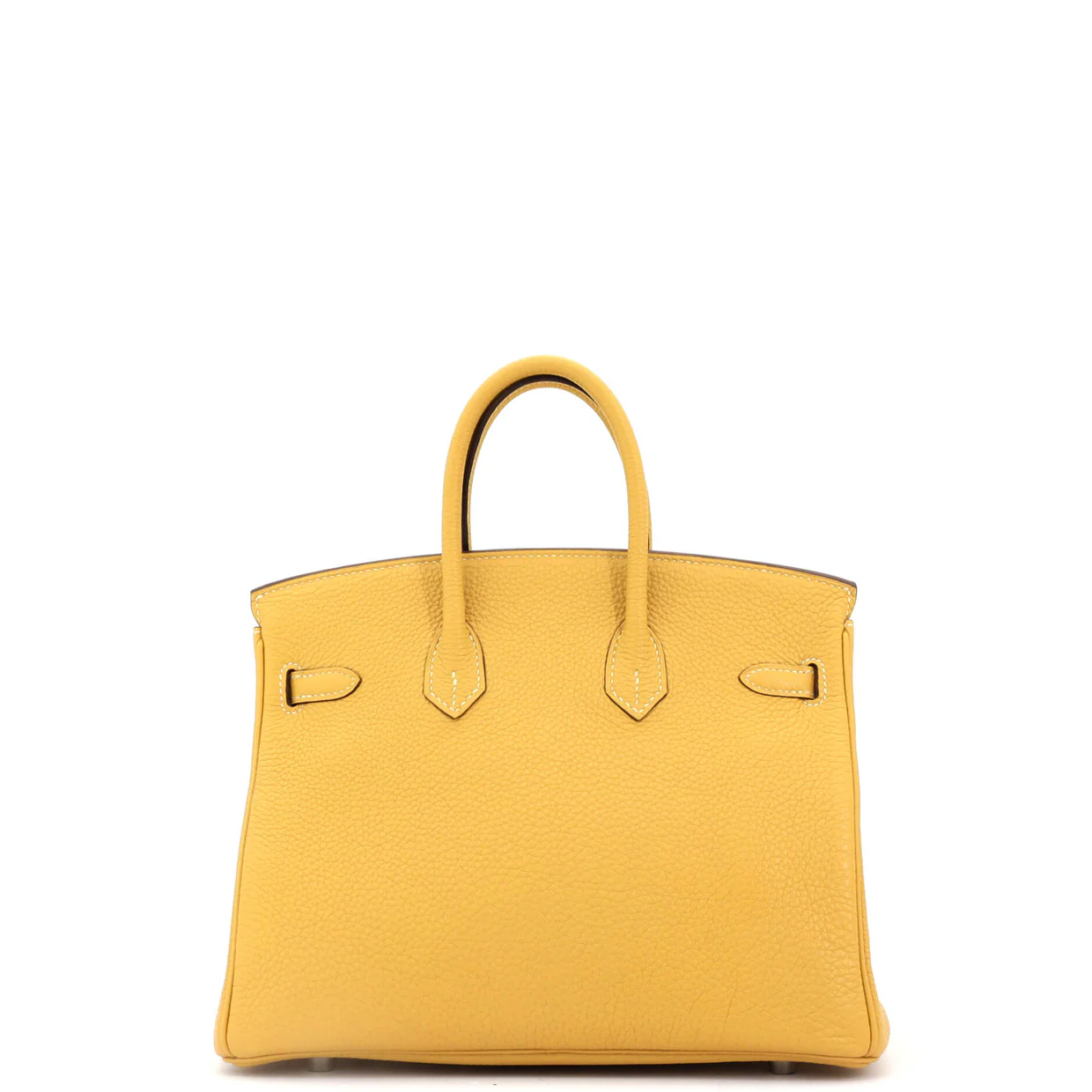 Birkin Handbag Curry Togo with Palladium Hardware 25 - Deep Luxury