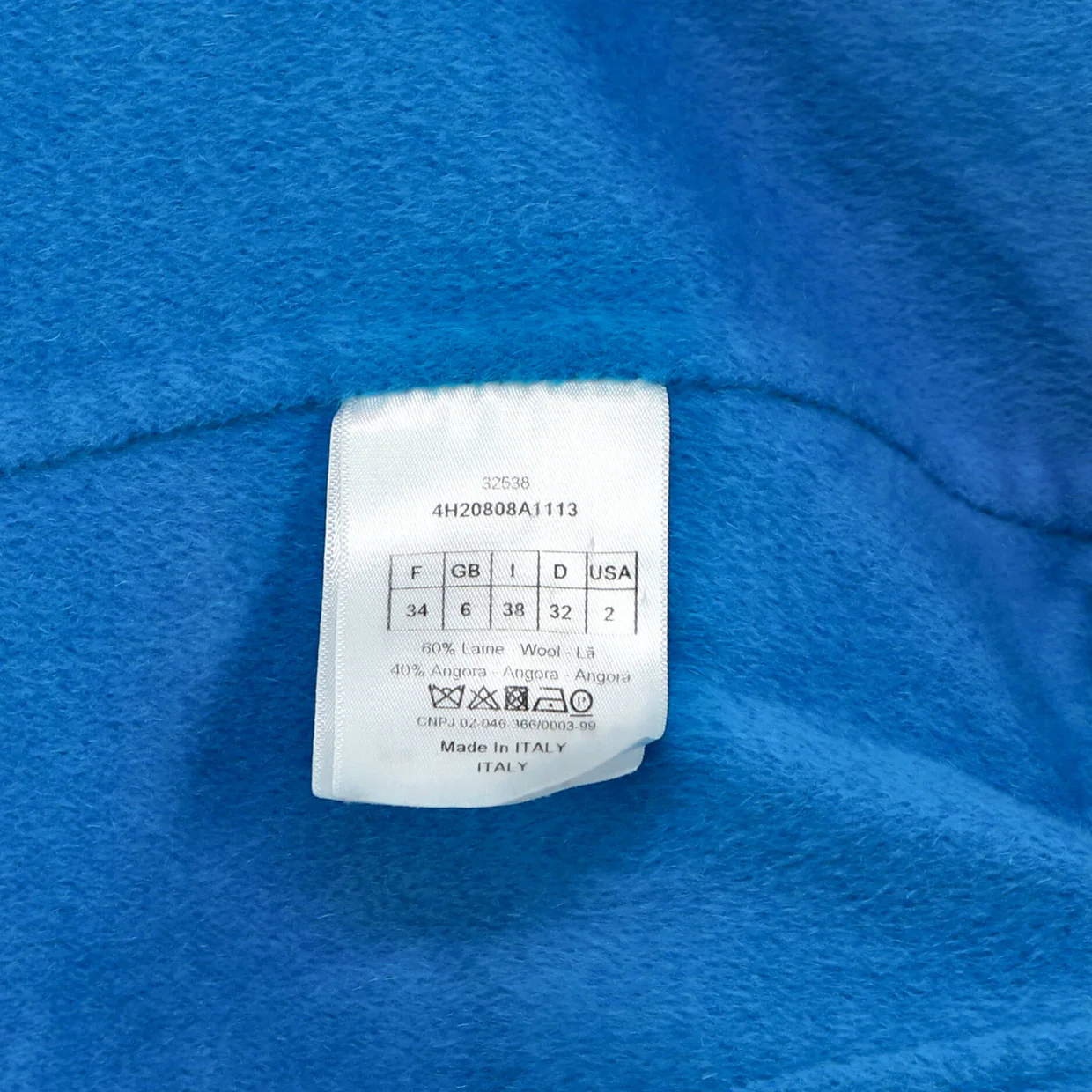 Women's Collar Buttoned Coat Wool Blend - Deep Luxury