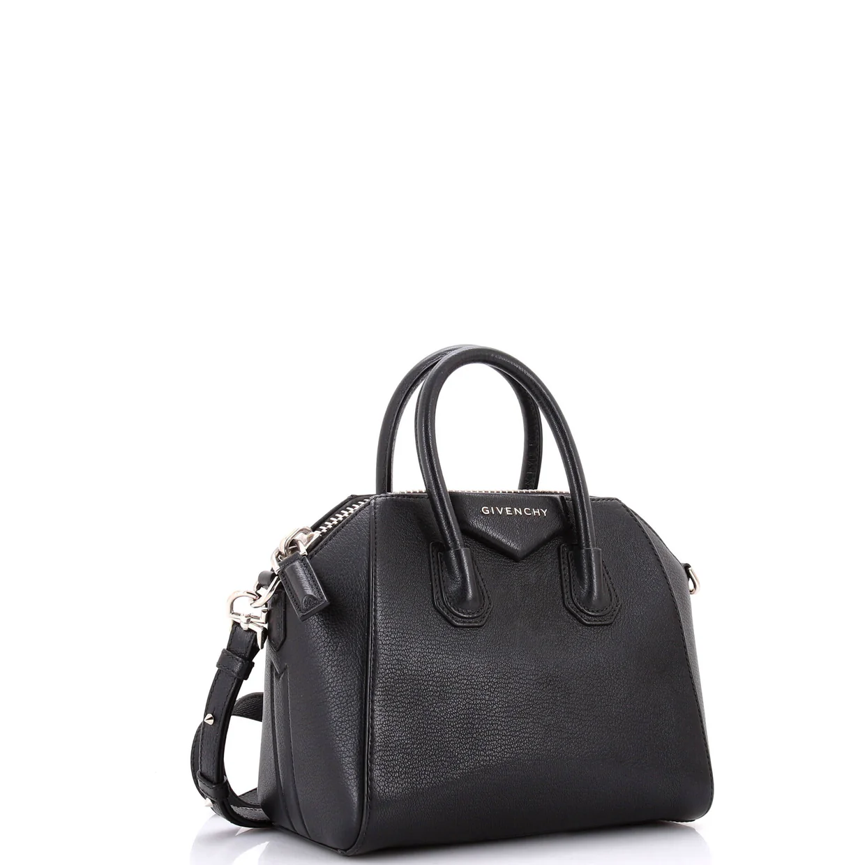 Antigona Bag Leather Mini - Deep Luxury