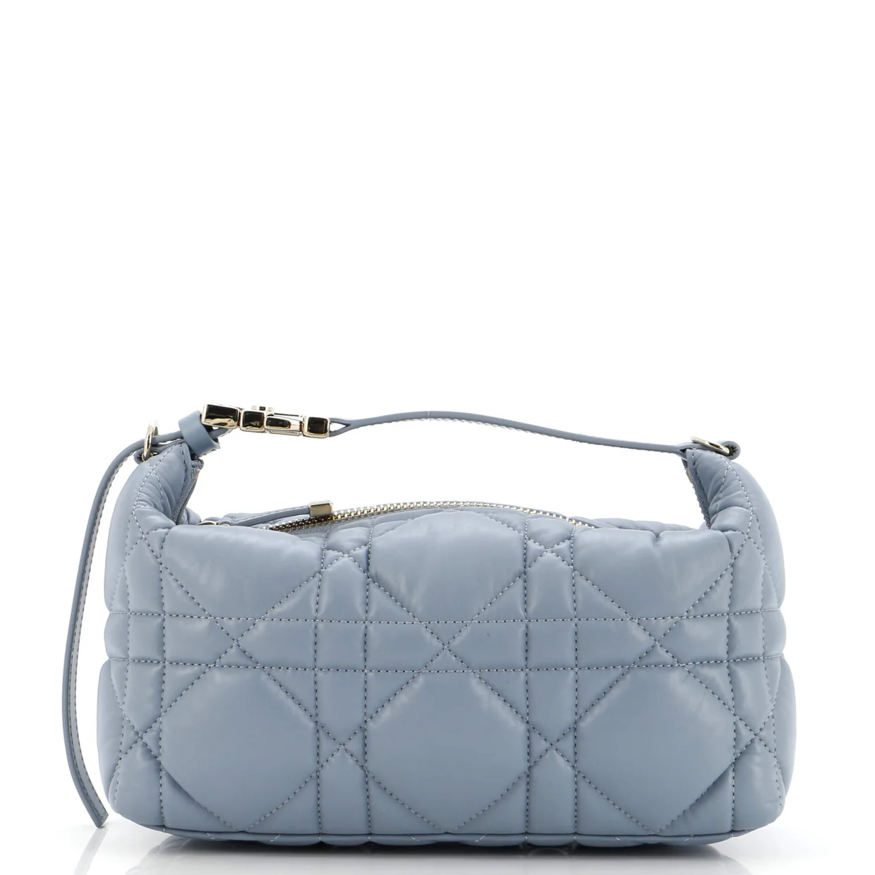 DiorTravel Nomad Pouch Macrocannage Quilt Calfskin Medium - Deep Luxury