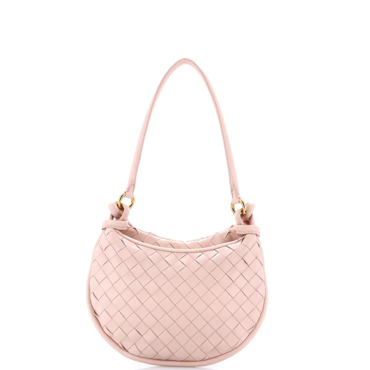 Gemelli Shoulder Bag Intrecciato Leather Small - Deep Luxury