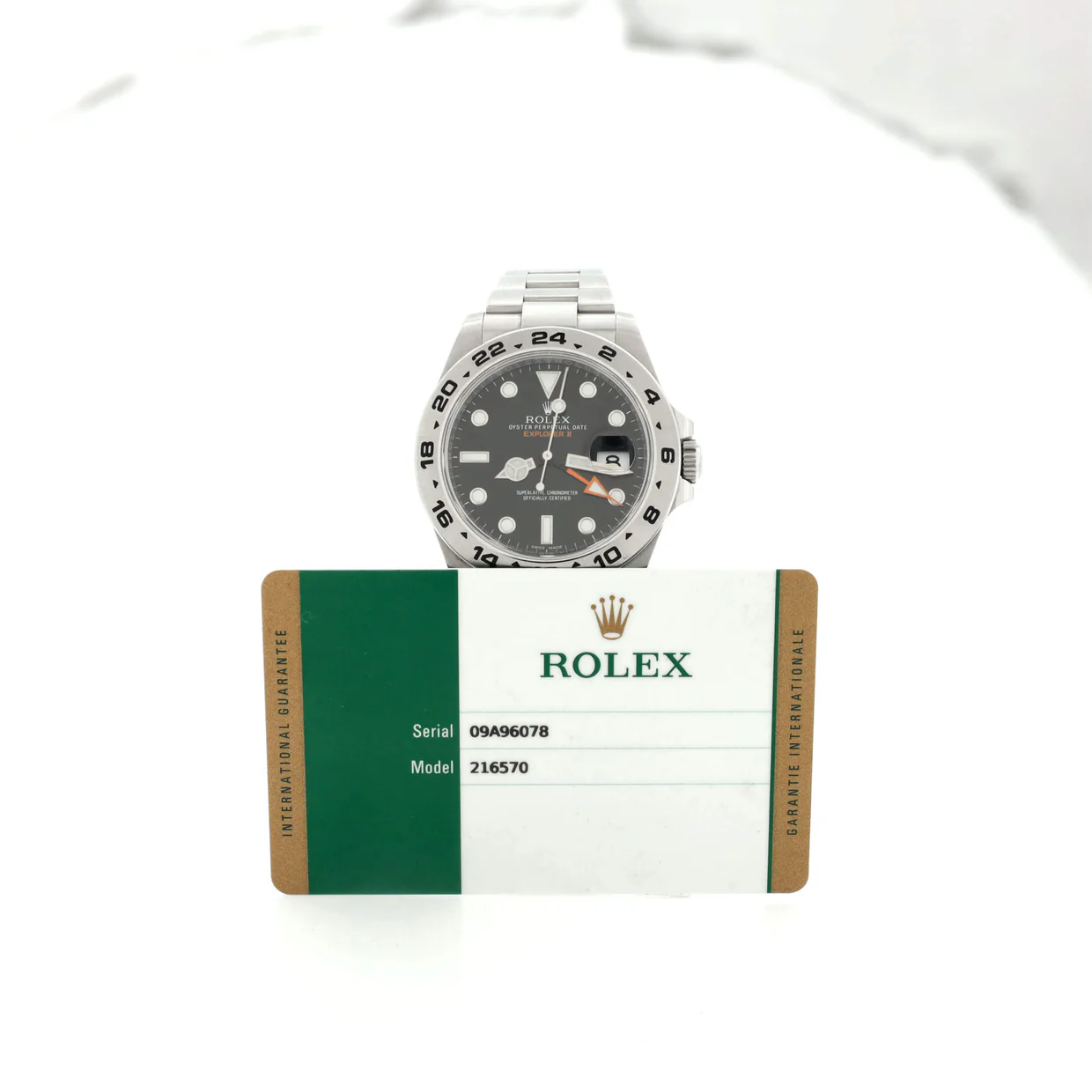 Oyster Perpetual Explorer II Automatic Watch Stainless Steel 42 - Deep Luxury