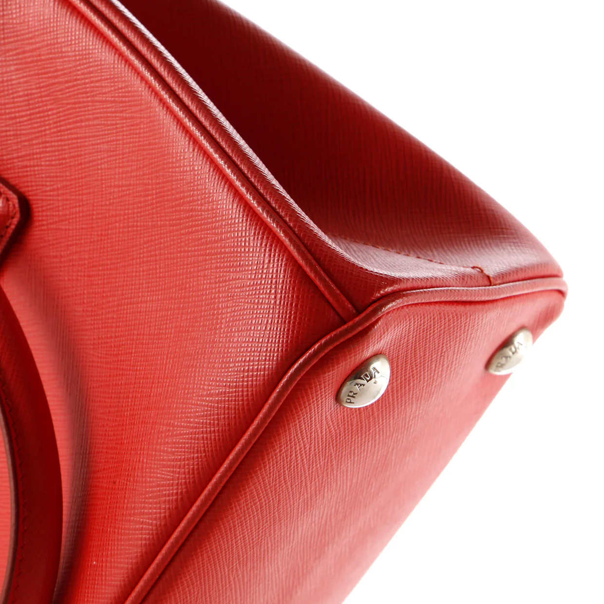 Galleria Double Zip Tote Saffiano Leather Small - Deep Luxury