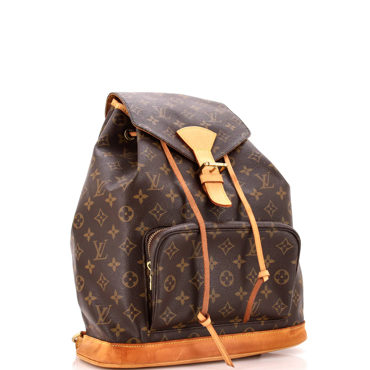 Vintage Montsouris Backpack Monogram Canvas GM - Deep Luxury