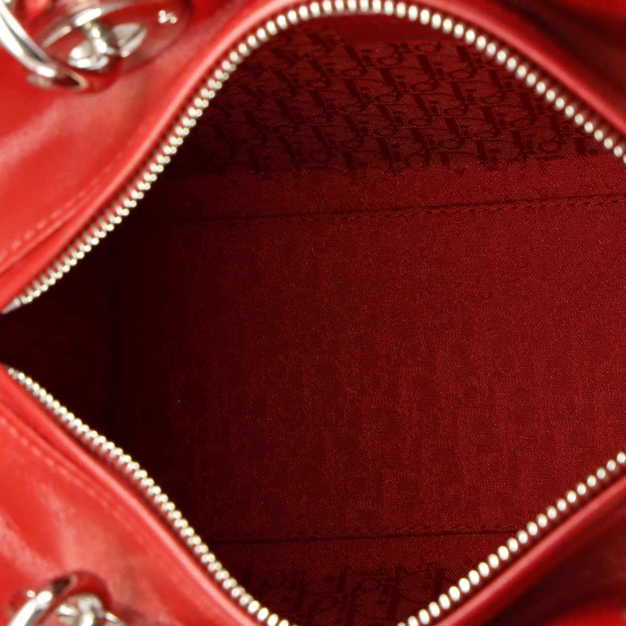 Lady Dior Bag Cannage Quilt Lambskin Medium - Deep Luxury