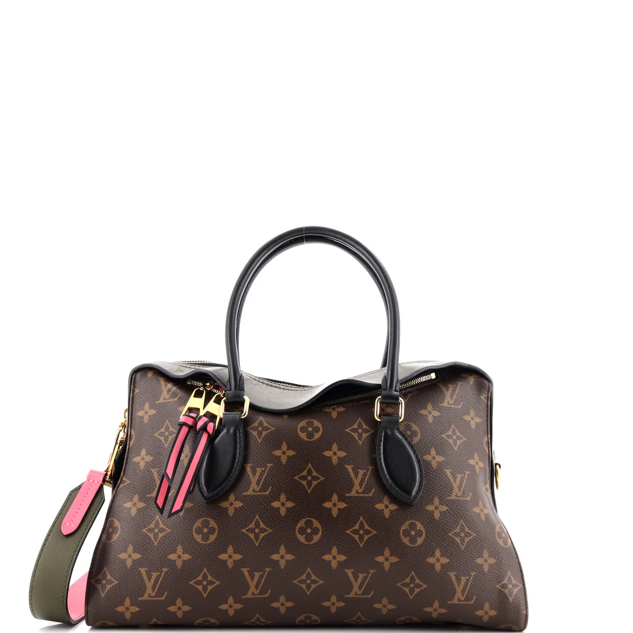 Tuileries Handbag Monogram Canvas with Leather - Deep Luxury
