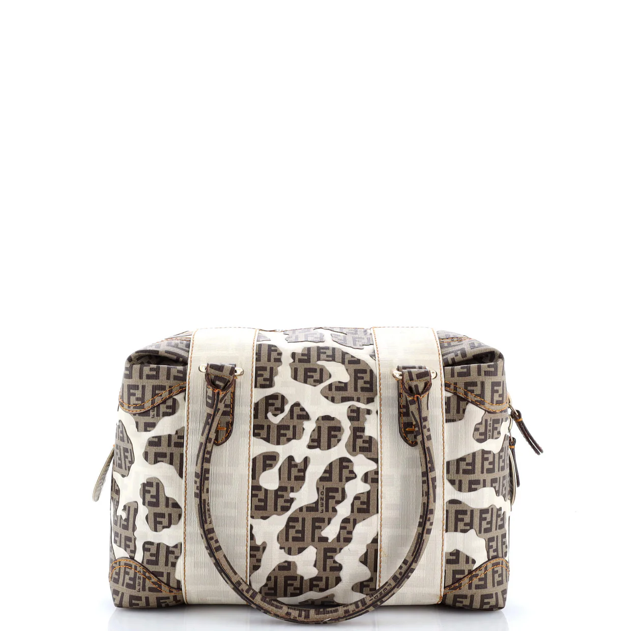 B. Mix Tote Zucca Coated Canvas Medium - Deep Luxury