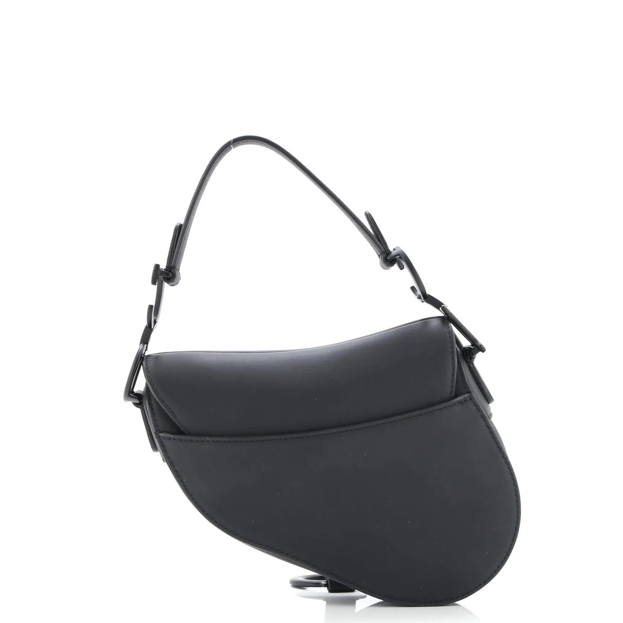 Ultra Matte Saddle Handbag Leather Medium - Deep Luxury