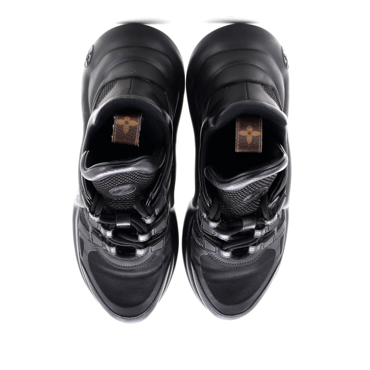 Women's LV Archlight Sneakers Monogram Technical Nylon with Leather - Deep Luxury