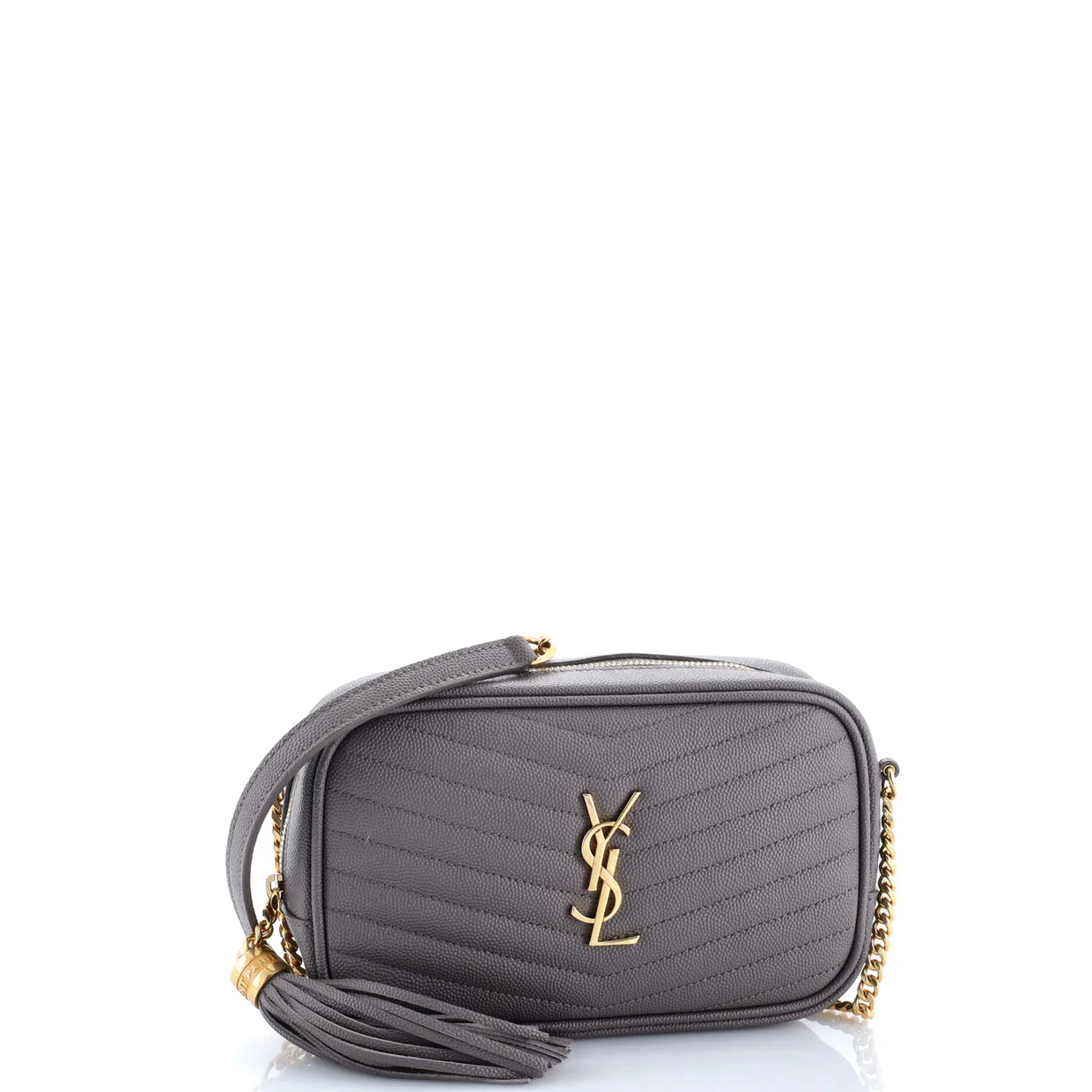 Lou Camera Bag Matelasse Chevron Leather Mini - Deep Luxury