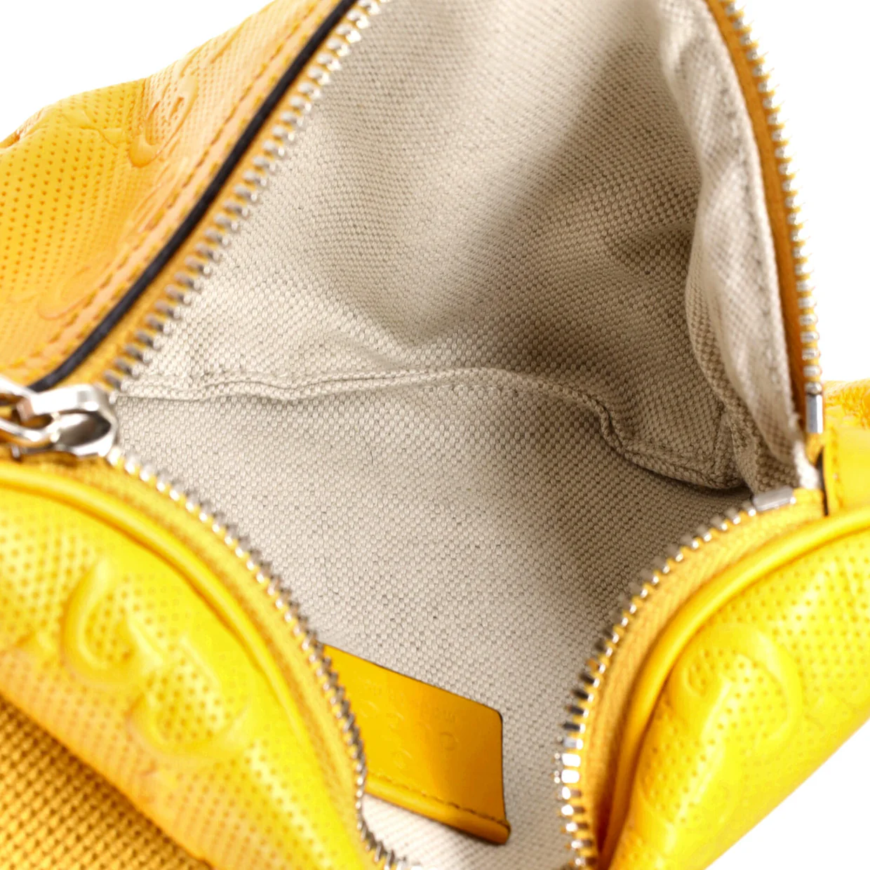Belt Bag GG Embossed Perforated Leather Small - Deep Luxury