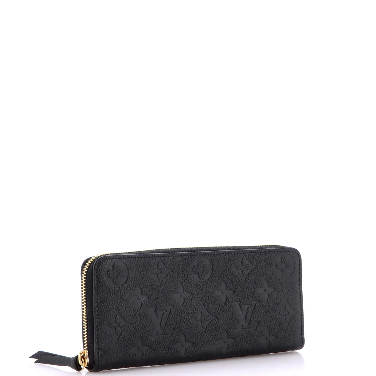 Clemence Wallet Monogram Empreinte Leather - Deep Luxury
