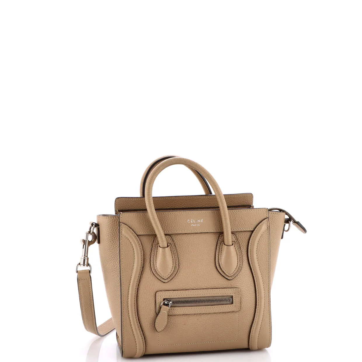 Luggage Bag Grainy Leather Nano - Deep Luxury