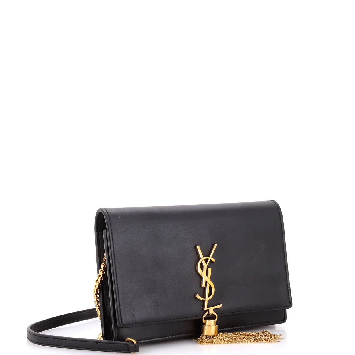 Classic Monogram Tassel Chain Wallet Leather - Deep Luxury