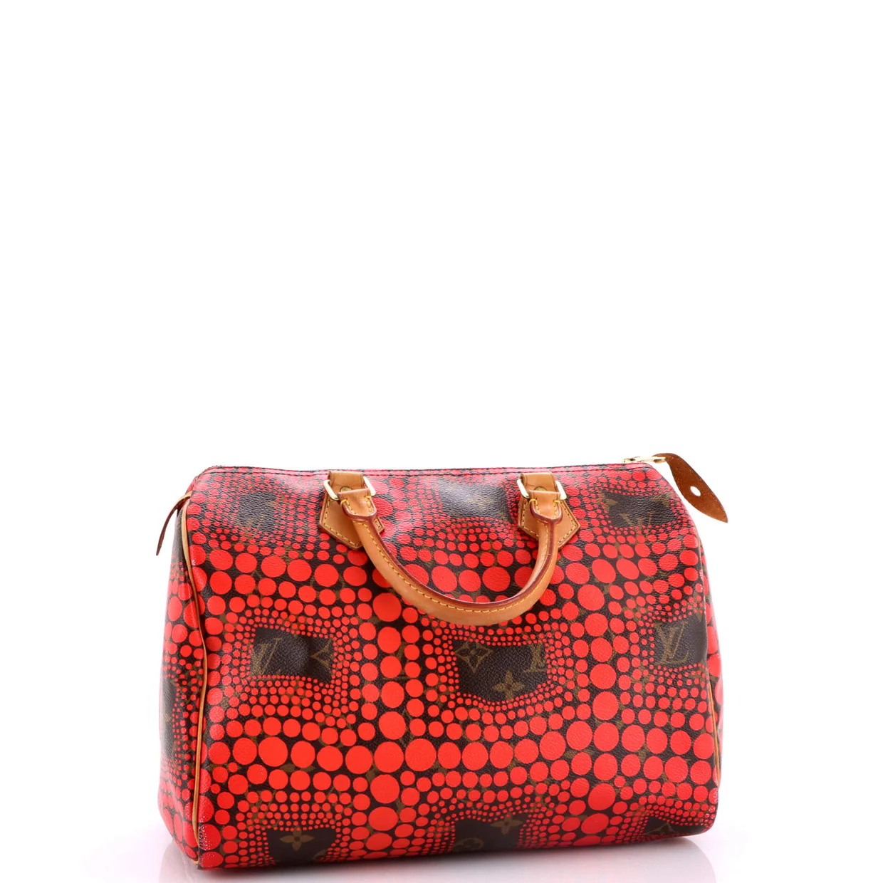 Speedy Handbag Limited Edition Kusama Town Monogram Canvas 30 - Deep Luxury