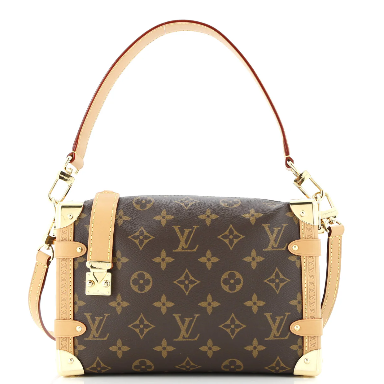 Side Trunk Handbag Monogram Canvas MM - Deep Luxury