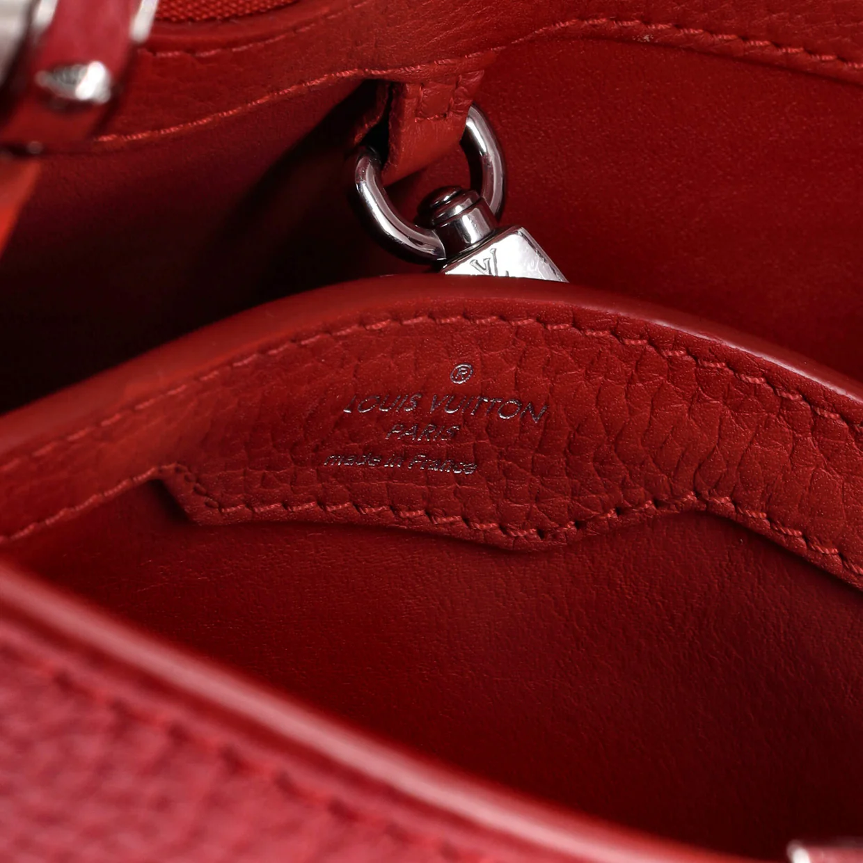 Capucines Bag Leather BB - Deep Luxury