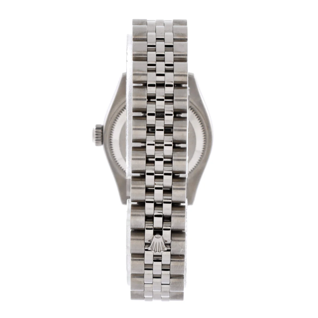Oyster Perpetual Datejust Automatic Watch Stainless Steel and White Gold with Diamond Markers 26 - Deep Luxury