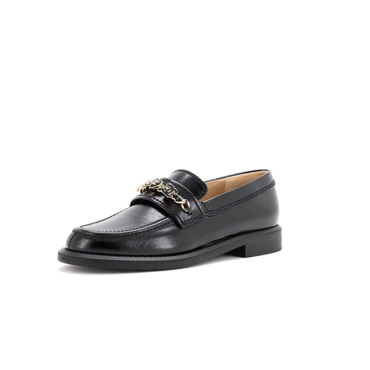 Women's CC Charms Loafers Leather - Deep Luxury