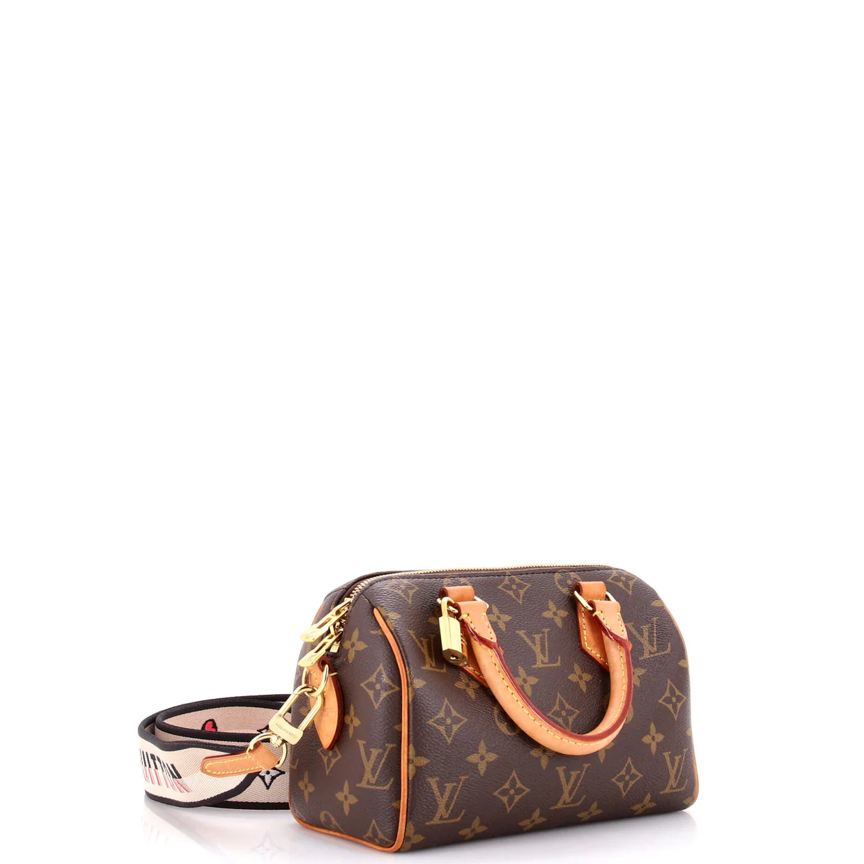 Speedy Bandouliere Bag Monogram Canvas 20 - Deep Luxury