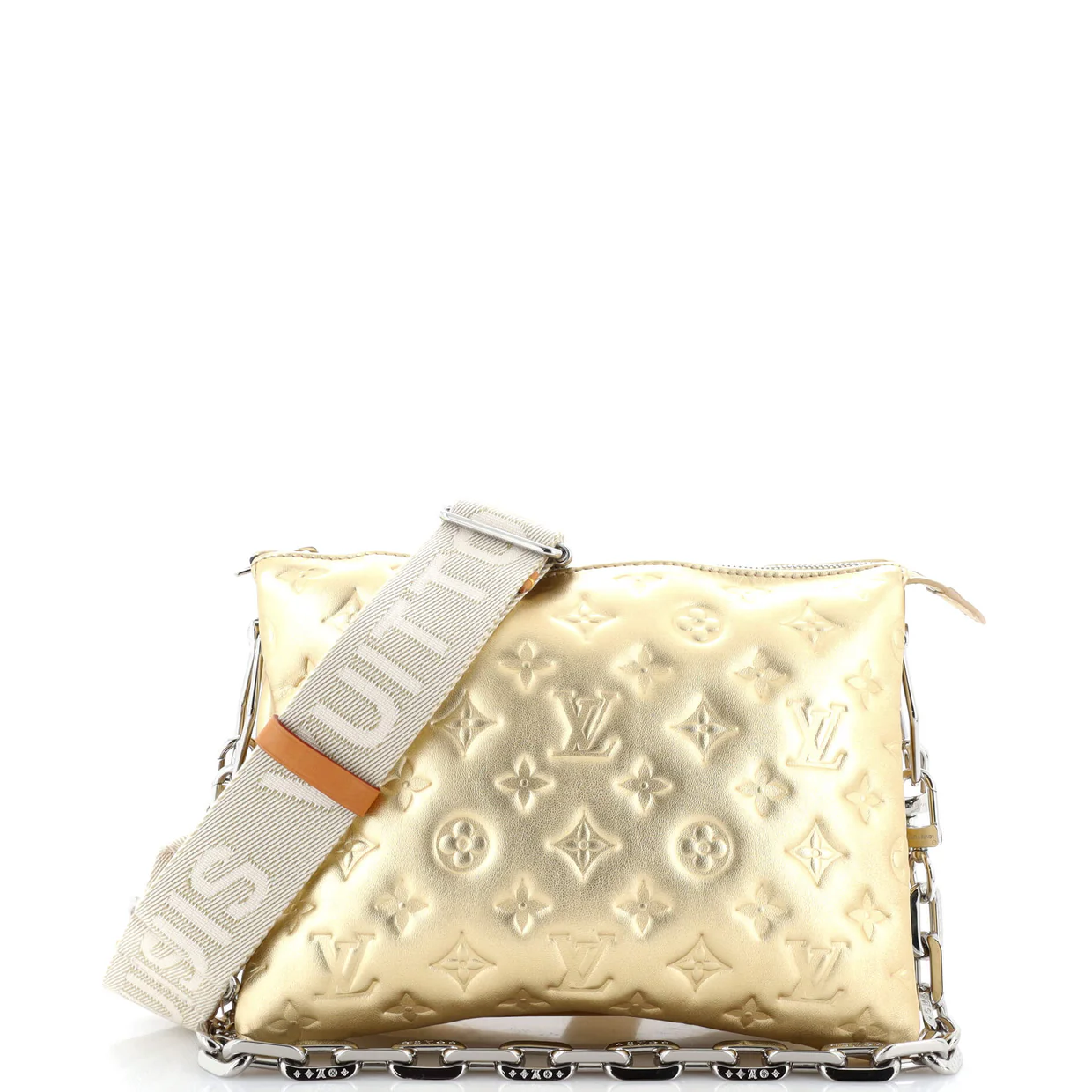 Coussin Bag Monogram Embossed Lambskin PM - Deep Luxury