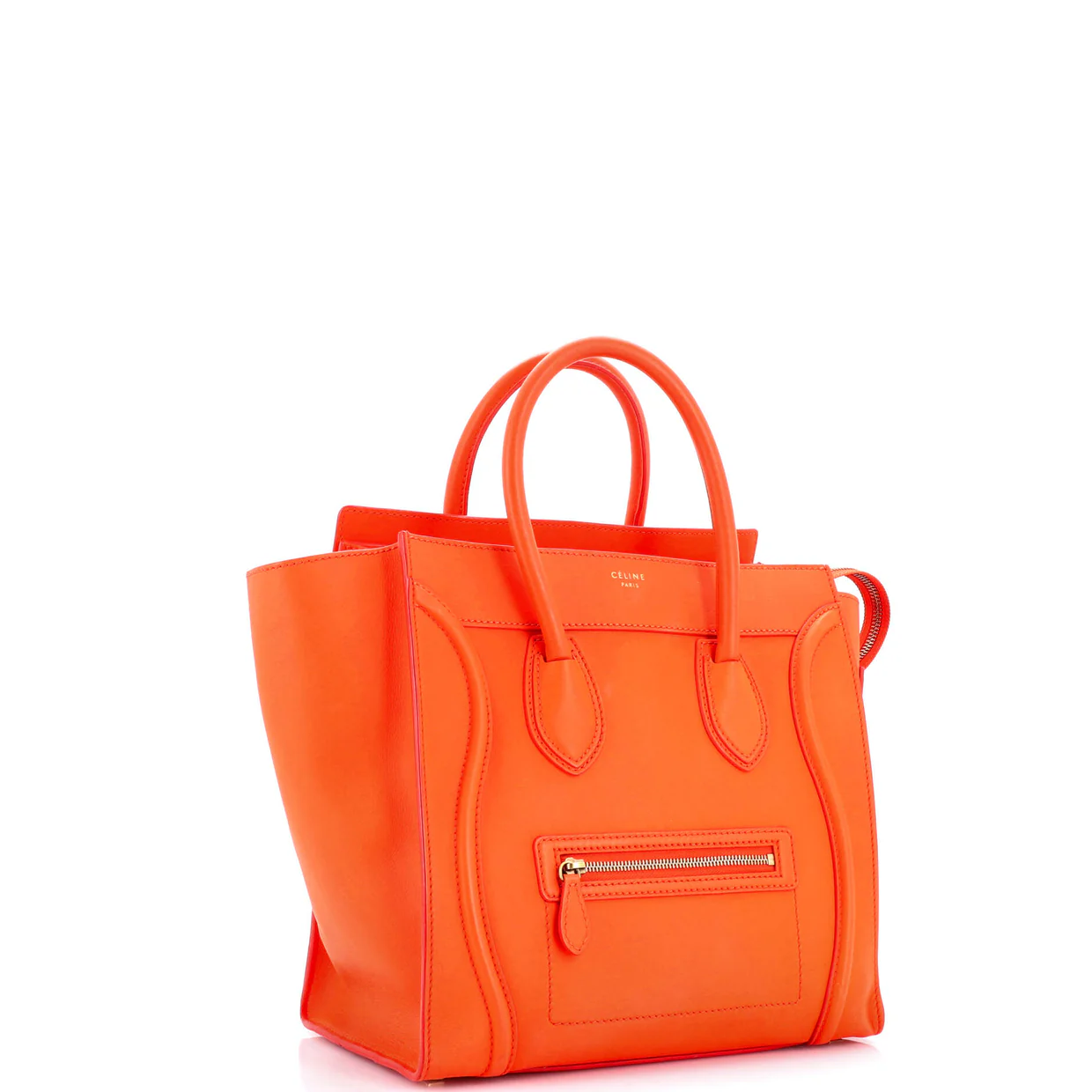 Luggage Bag Smooth Leather Mini - Deep Luxury