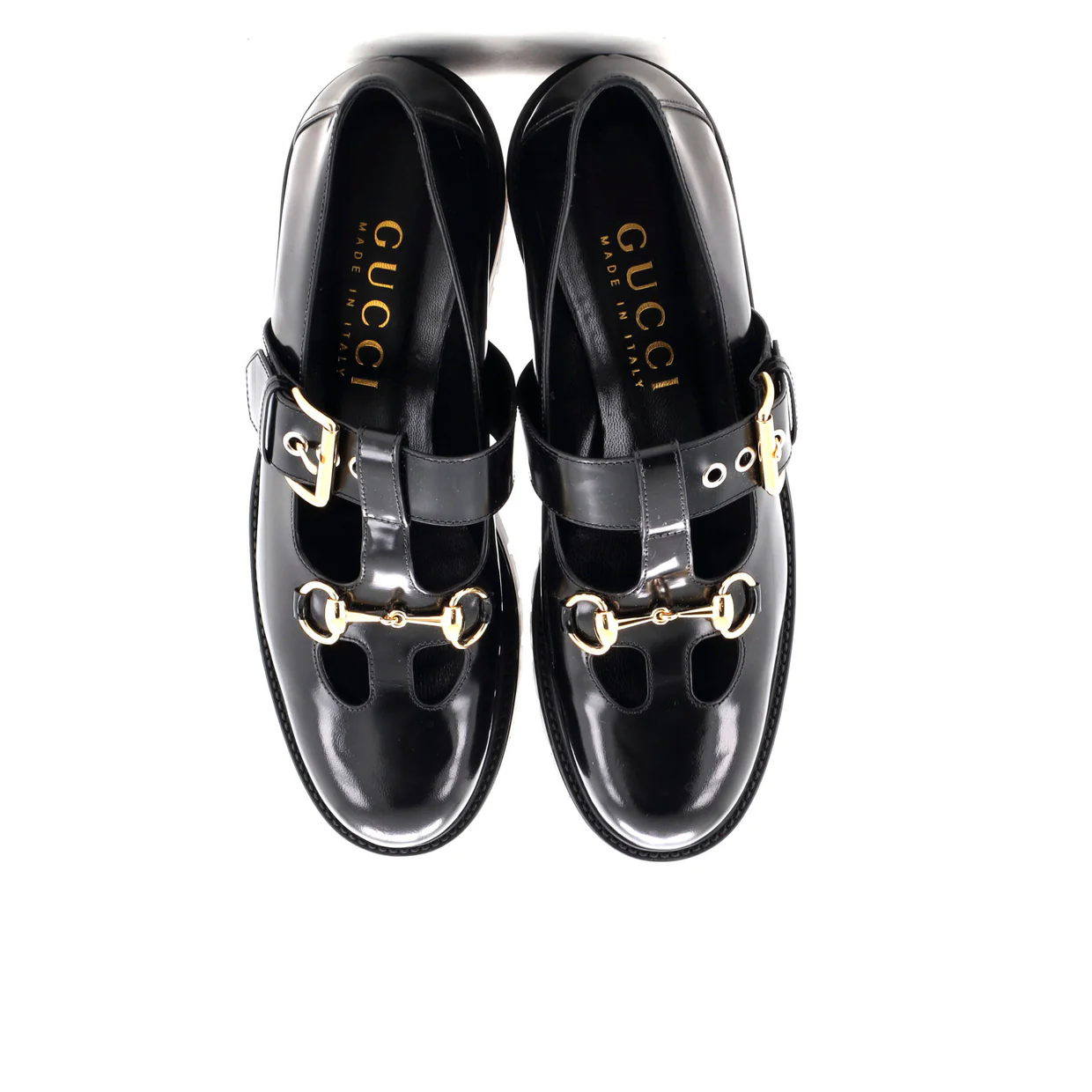 Women's Horsebit Mary Jane Loafers Leather - Deep Luxury