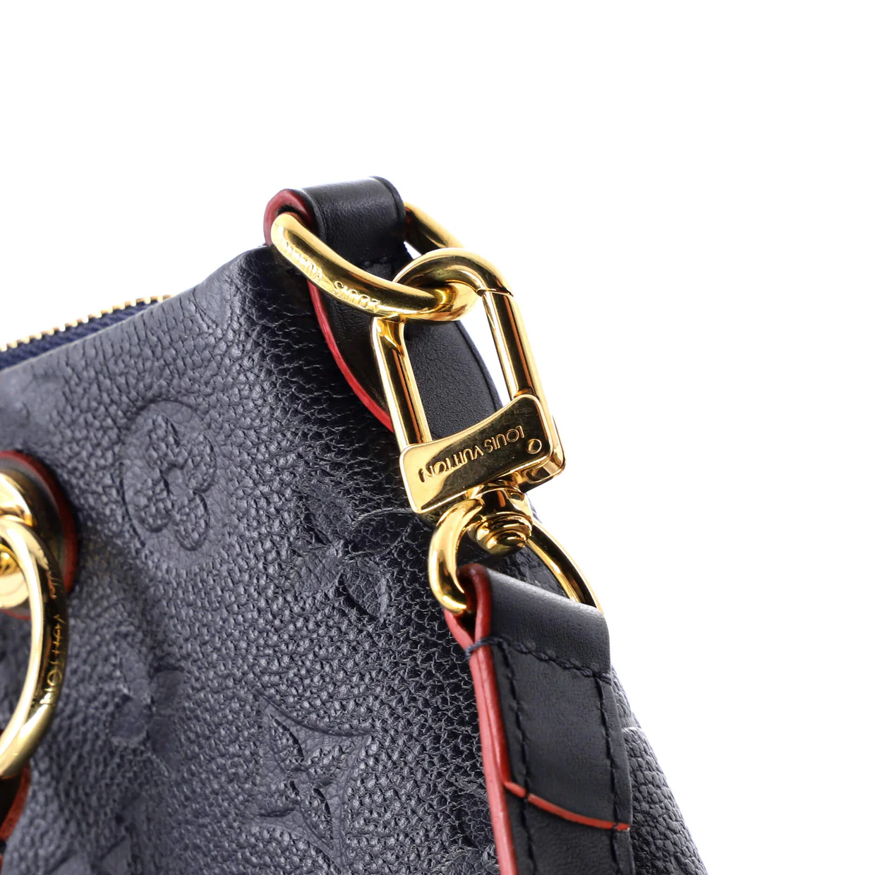 V Tote Monogram Empreinte Leather MM - Deep Luxury