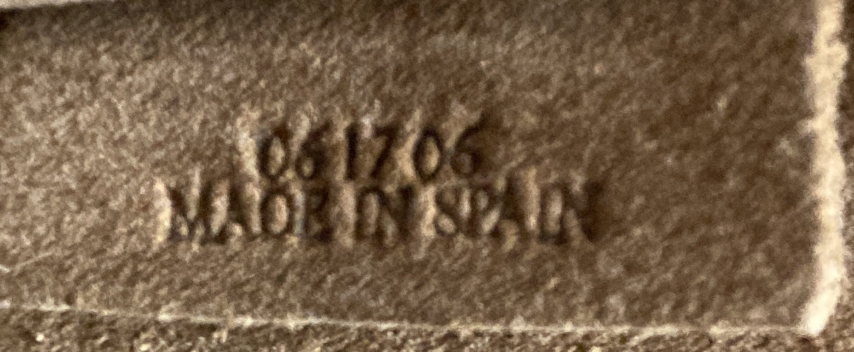 T Shopper Tote Anagram Embossed Leather - Deep Luxury