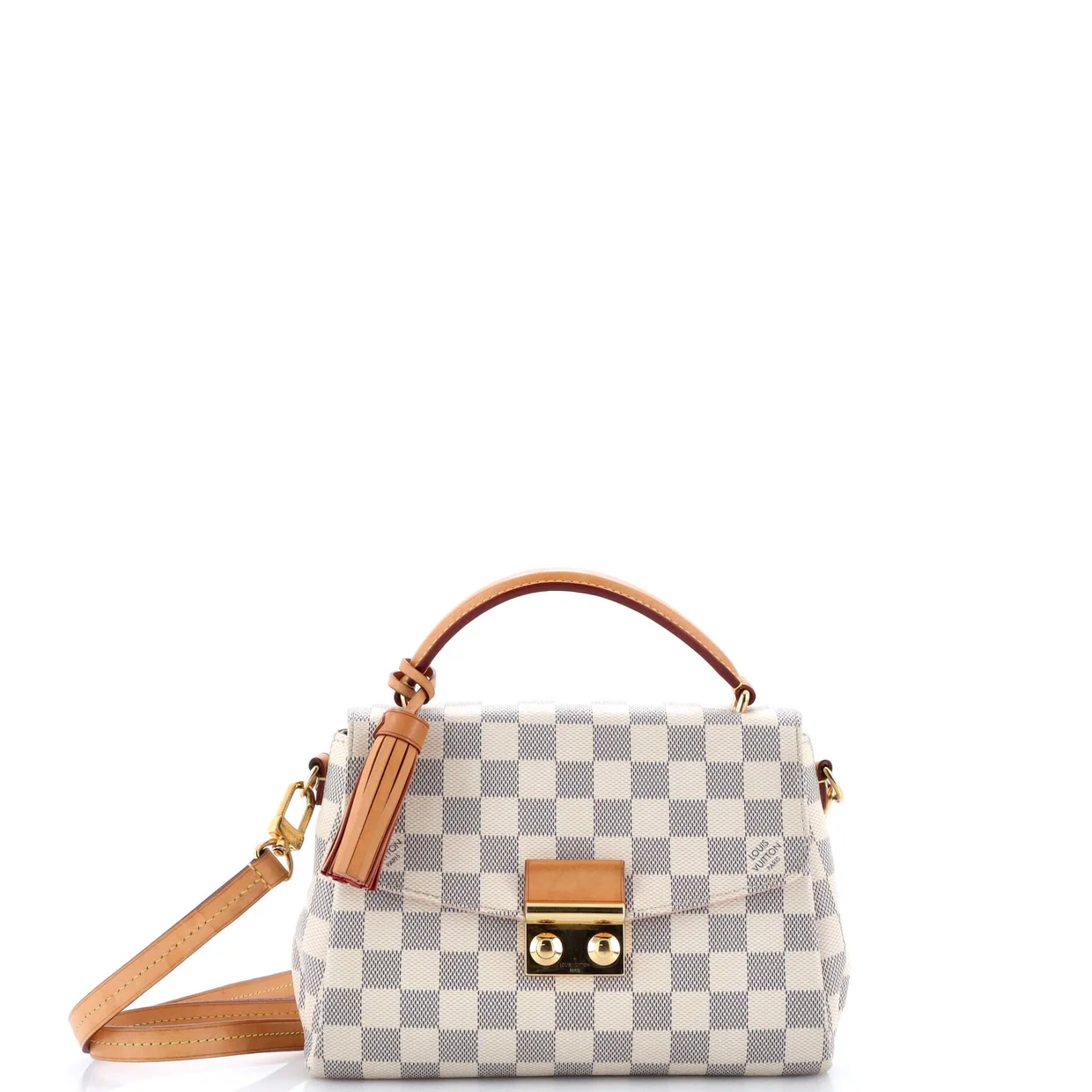 Croisette Handbag Damier - Deep Luxury