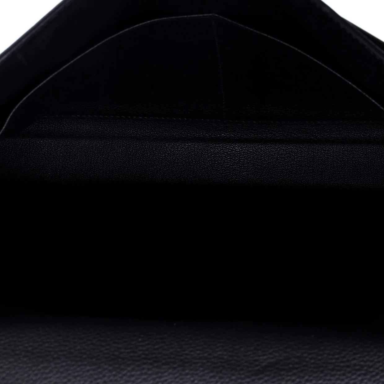 Kelly Handbag Noir Togo with Palladium Hardware 32 - Deep Luxury