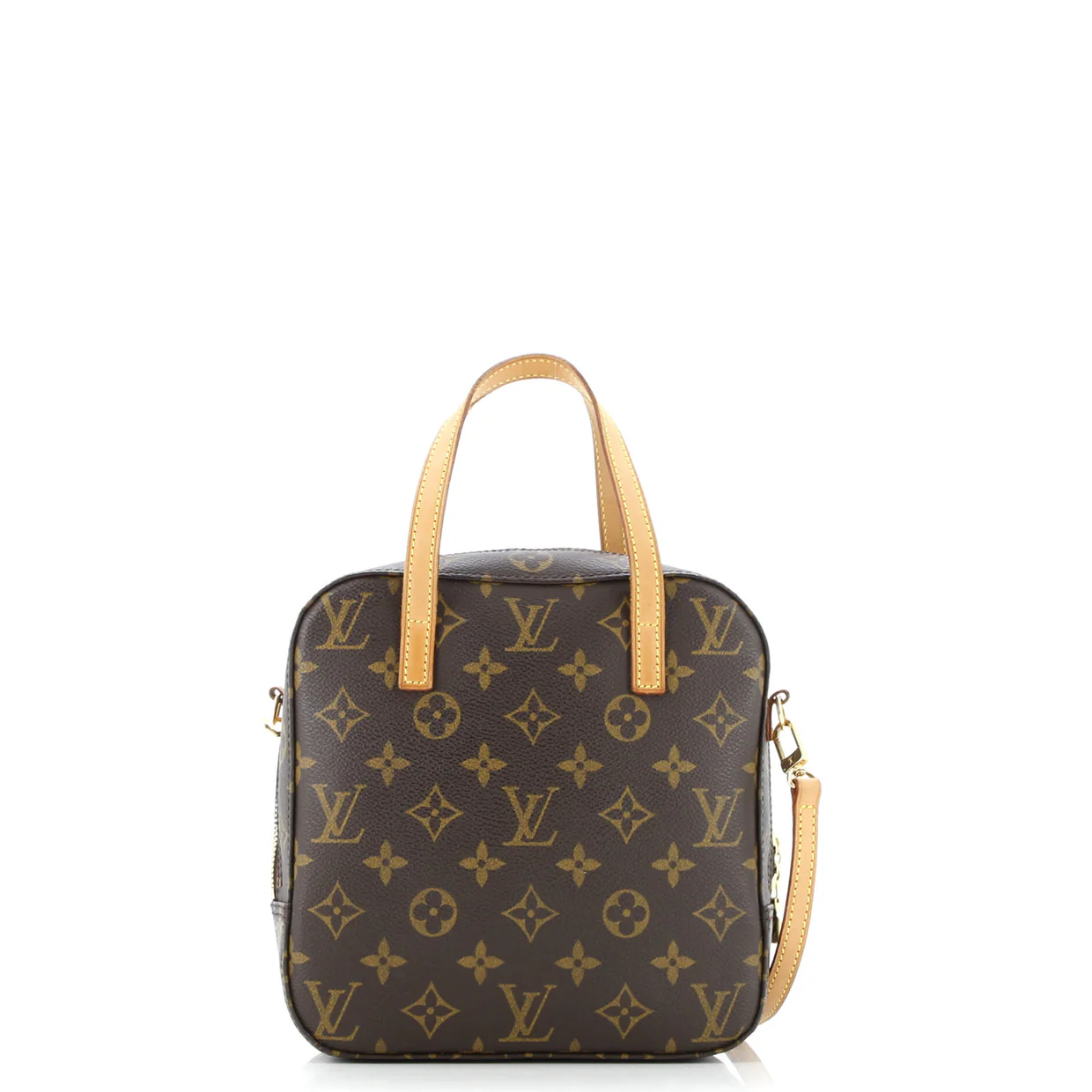 Spontini Handbag Monogram Canvas - Deep Luxury