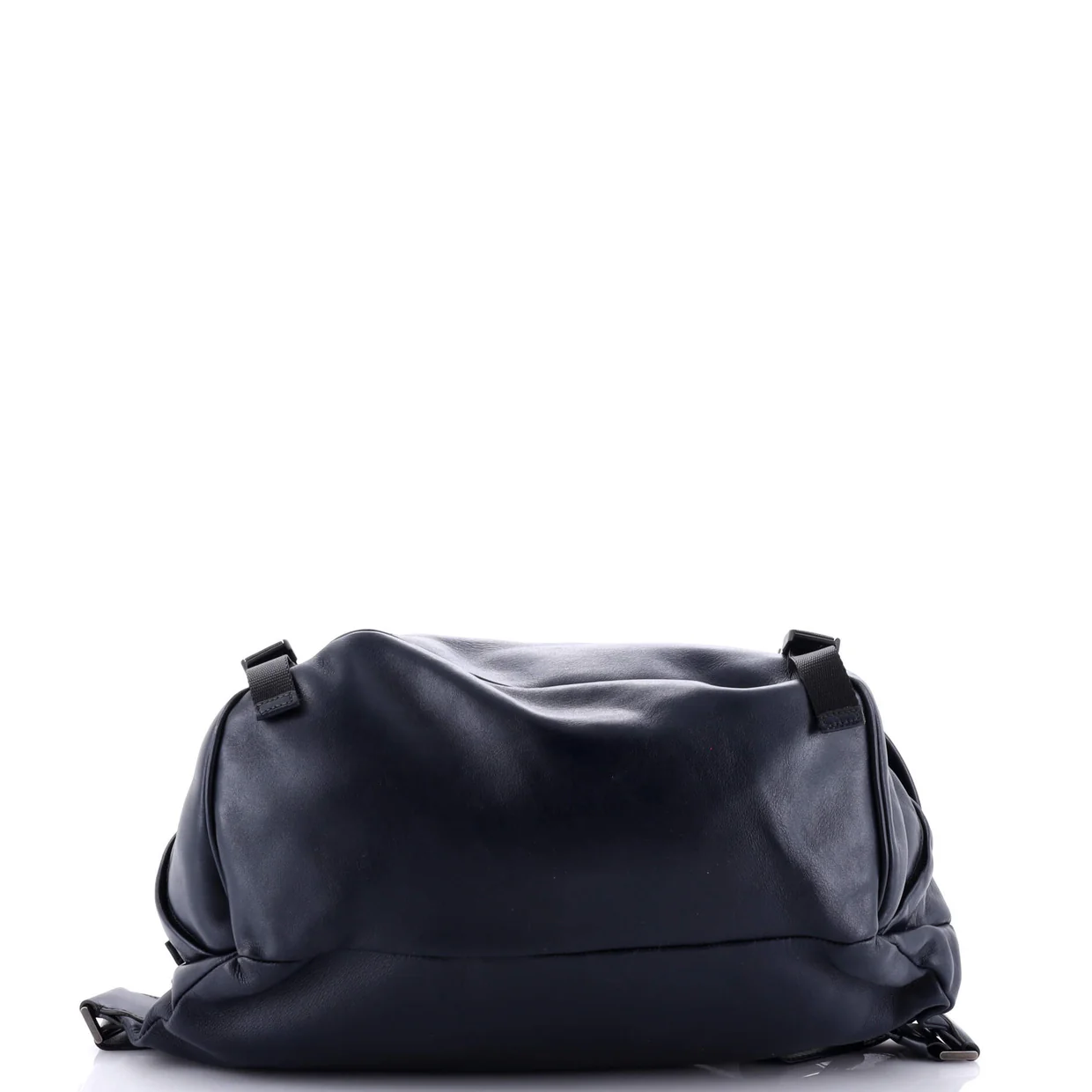 Double Buckle Flap Camera Bag Soft Calf Medium - Deep Luxury