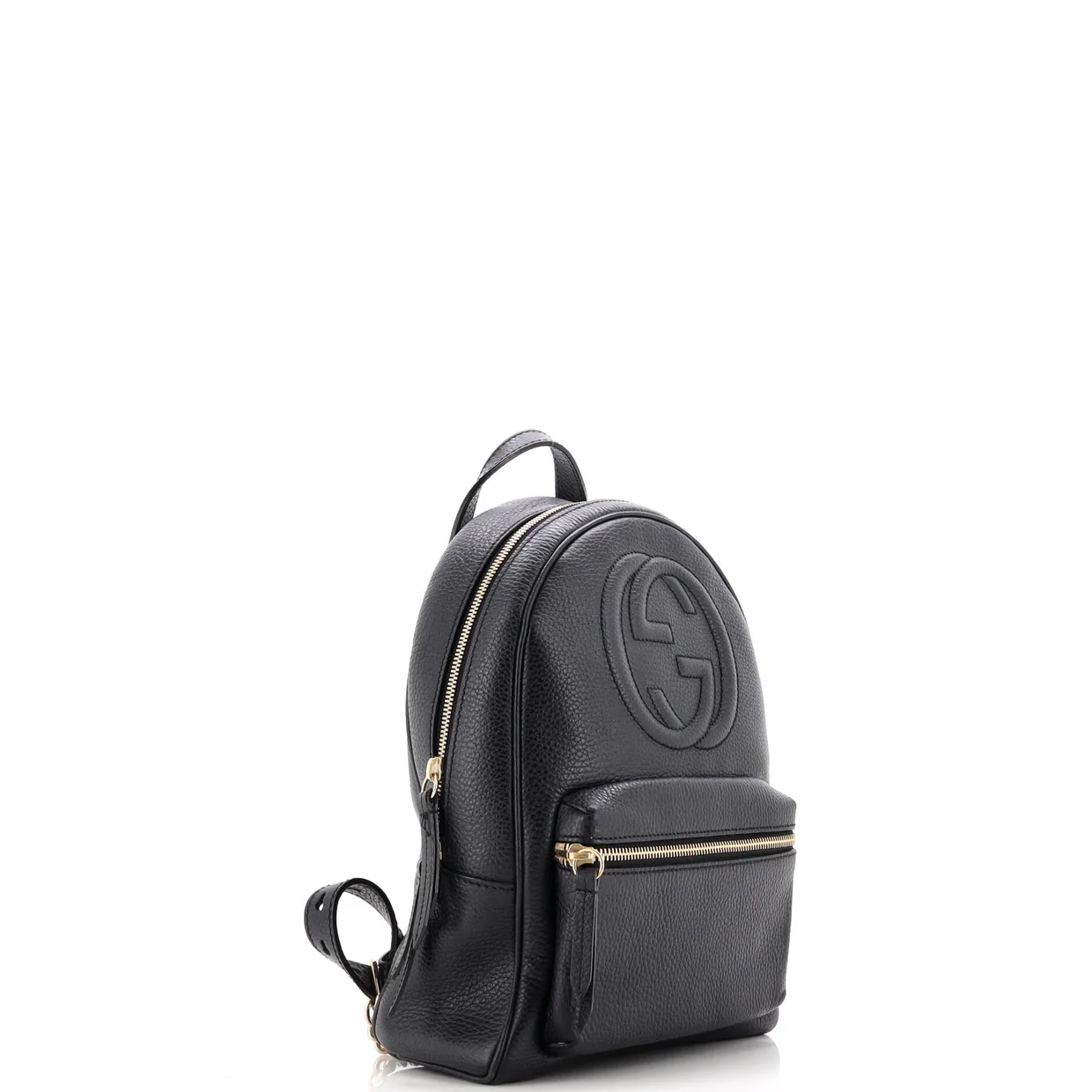 Soho Chain Backpack Leather - Deep Luxury