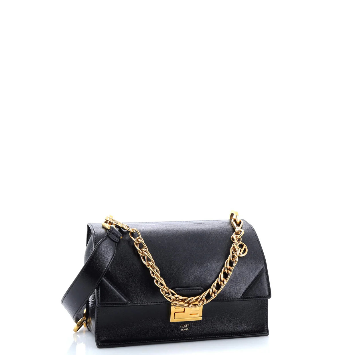 Kan U Shoulder Bag Leather Medium - Deep Luxury