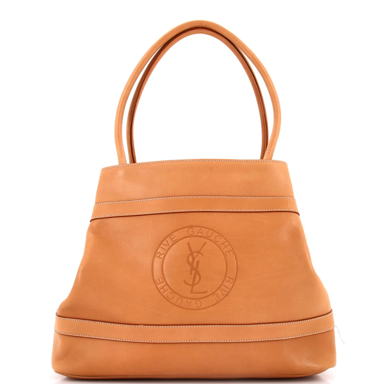 Rive Gauche Tote Bag Leather Large - Deep Luxury