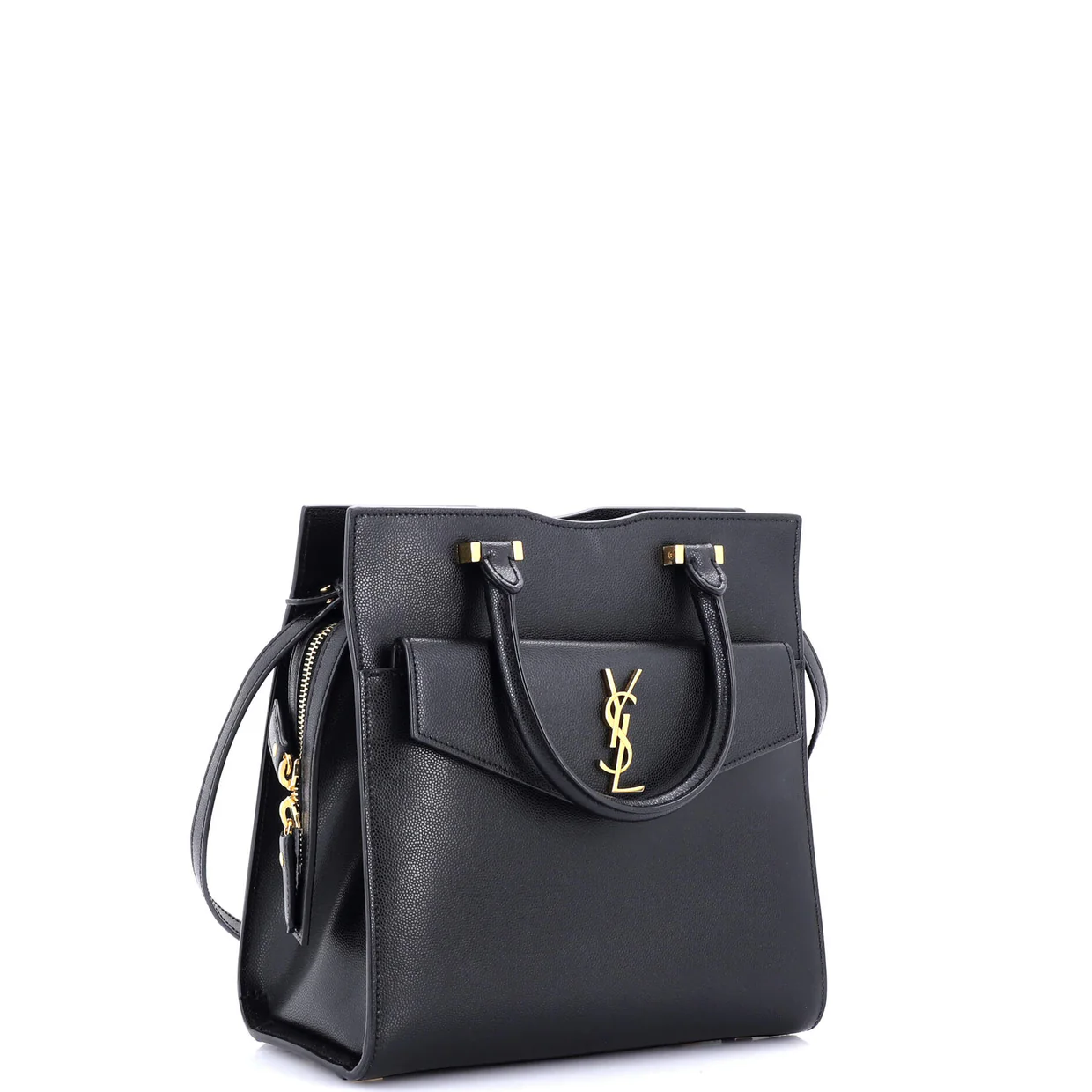Uptown Tote Leather Small - Deep Luxury